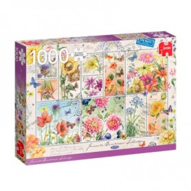 Puzzle - Flower Stamps Summer
