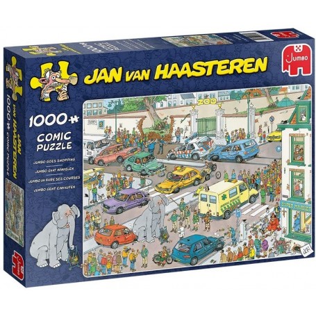 Puzzle Jan Van Haasteren - Jumbo Goes Shopping