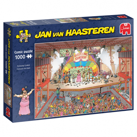 Puzzle Jan Van Haasteren - Eurosong Contest