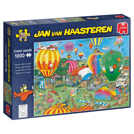 Puzzle Jan Van Haasteren - Hooray, Miffy 65 years