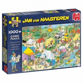 Puzzle Jan Van Haasteren - Camping in the Forest