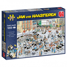 Puzzle Jan Van Haasteren - The Cattle Market