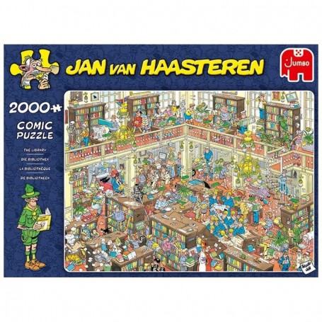 Puzzle Jan Van Haasteren - The Library