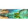 Puzzle Panorama - Blue Lake
