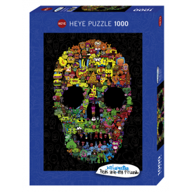 Puzzle - Doodle Skull