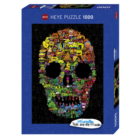 Puzzle - Doodle Skull