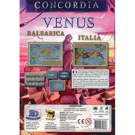 Concordia Venus Extension Balearica & Italia