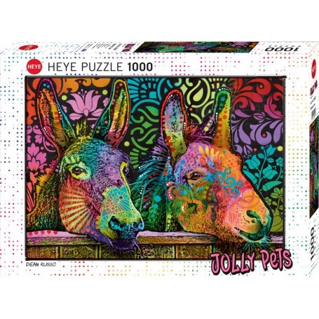 Puzzle Jolly Pets - Donkey Love
