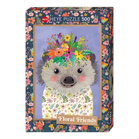 Puzzle Funny Hedgehog