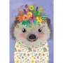 Puzzle Funny Hedgehog
