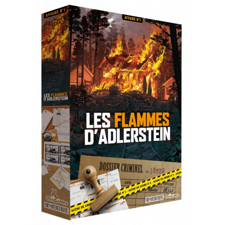 Les Flammes d'Adlerstein - Scène de Crime