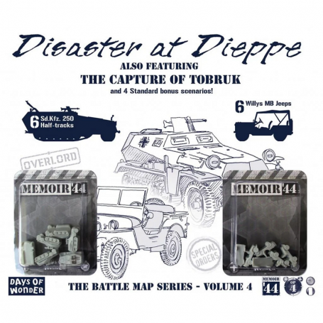 Mémoire 44 - Battle Maps 4 : Le Désastre de Dieppe
