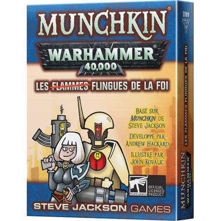Munchkin Warhammer 40000 - Extension Les Flingues de la Foi