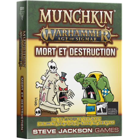 Munchkin Warhammer Age Of Sigmar - Extension Mort et Destruction