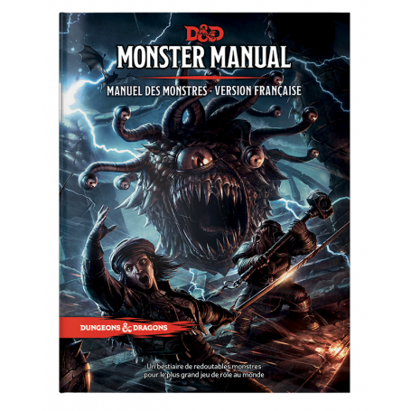 Dungeons & Dragons 5e Edition - Manuel des Monstres WOTC