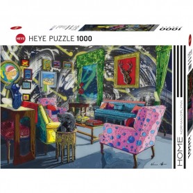 Puzzle Home Room With Deer