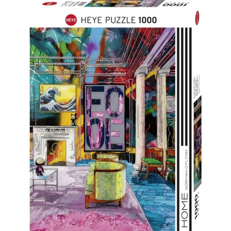 Puzzle Home Room With Wave