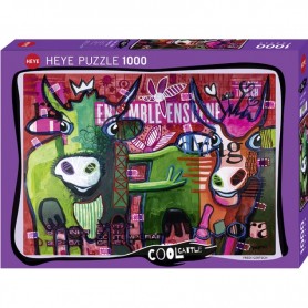 Puzzle Cool Cattle Striped Cows