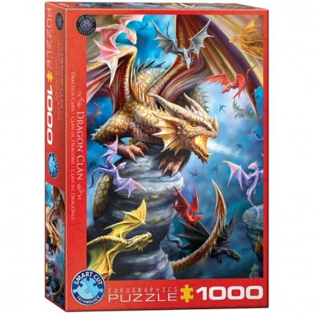 Puzzle Eurographics - Clan Des Dragons Anne Stokes