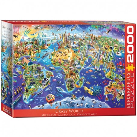 Puzzle Eurographics - Le Monde Fou