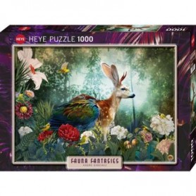 Puzzle Fauna Fantasies - Jackalope